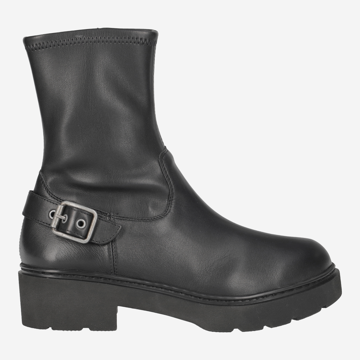 Unisa JAFRO_ST_STN BLACK, Stiefeletten in Schwarz für Damen, Größe 42