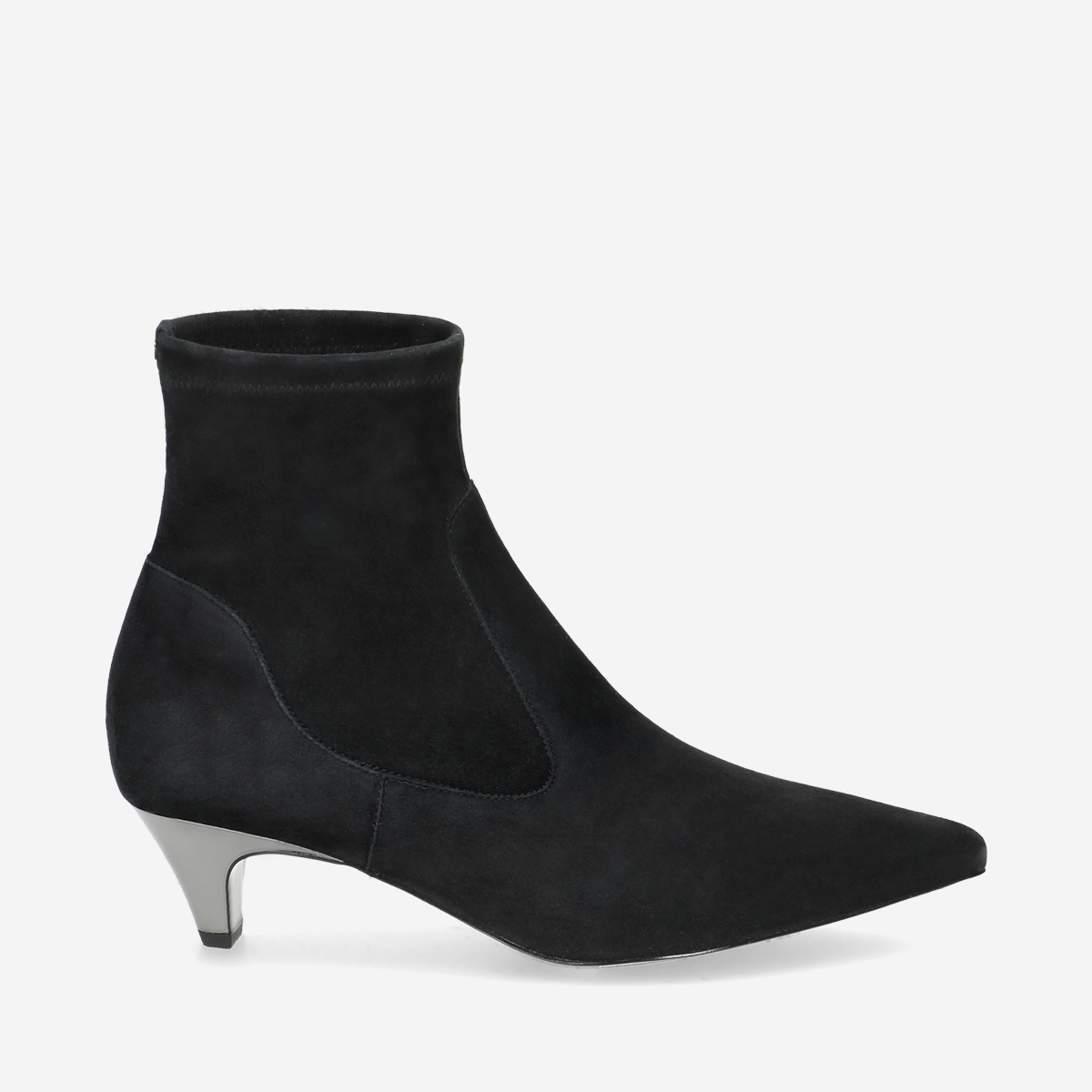 Peter Kaiser 75317 LEDER STRETCH, Stiefeletten in Schwarz für Damen, Größe 38,5