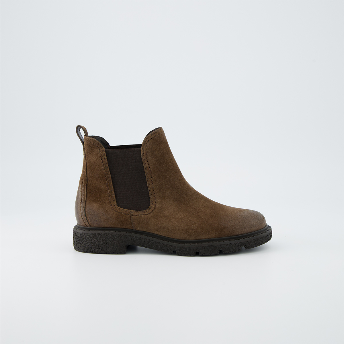 Paul Green 8258-008, Chelsea Boots, Stiefeletten in Braun für Damen, Größe 39