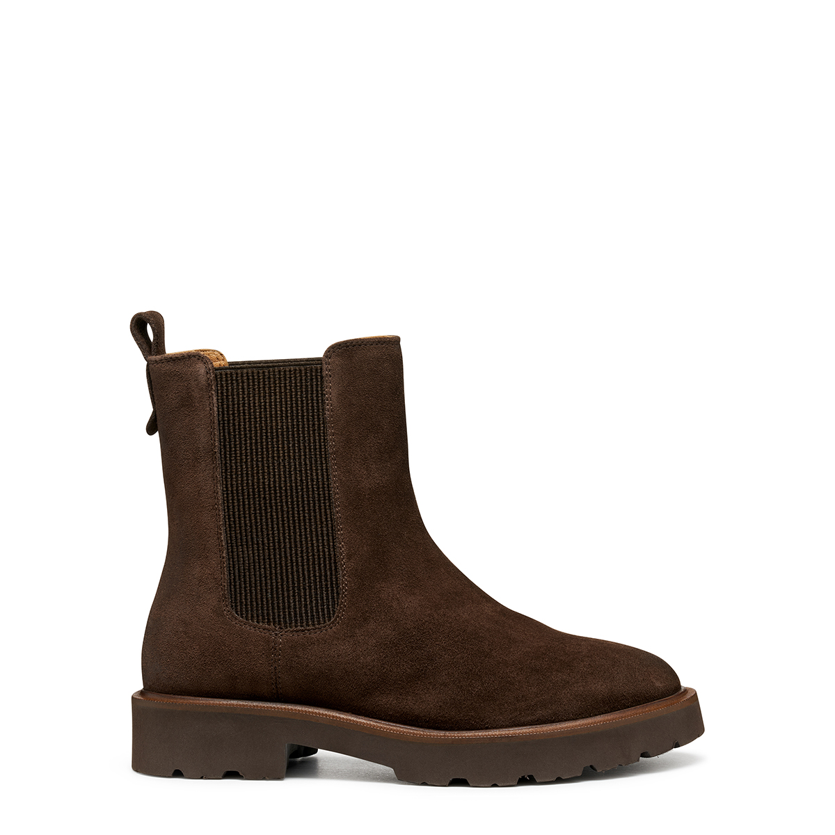 GEOX NORIZE, Stiefeletten, Chelsea Boots in Braun für Damen, Größe 36