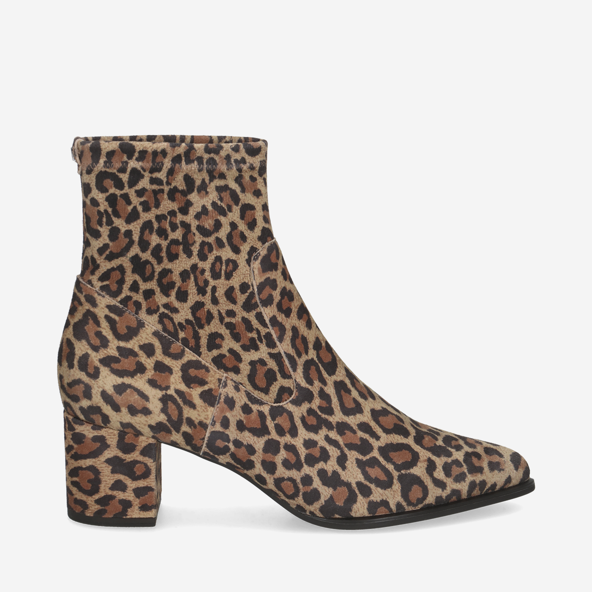 Peter Kaiser 75320 LEDER STRETCH, Stiefeletten in Braun kombiniert für Damen, Größe 38,5