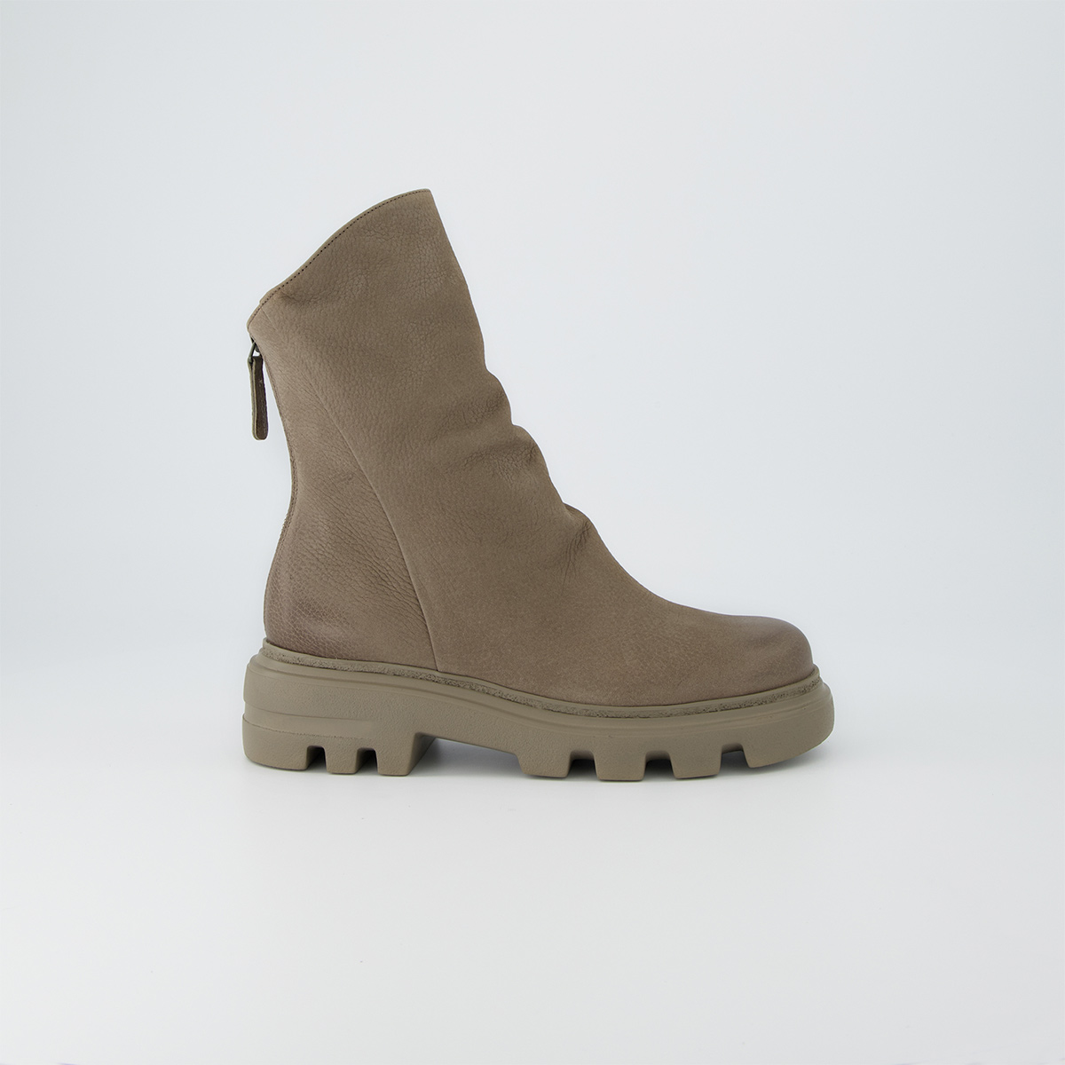 Paul Green 8253-030, Stiefeletten in Taupe für Damen, Größe 38,5
