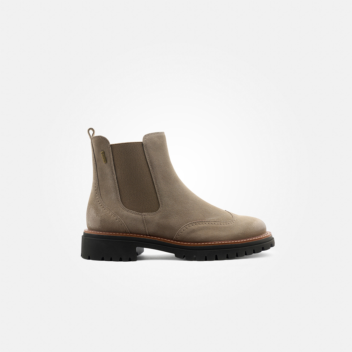 Paul Green 8119-050, Stiefeletten in Beige für Damen, Größe 39