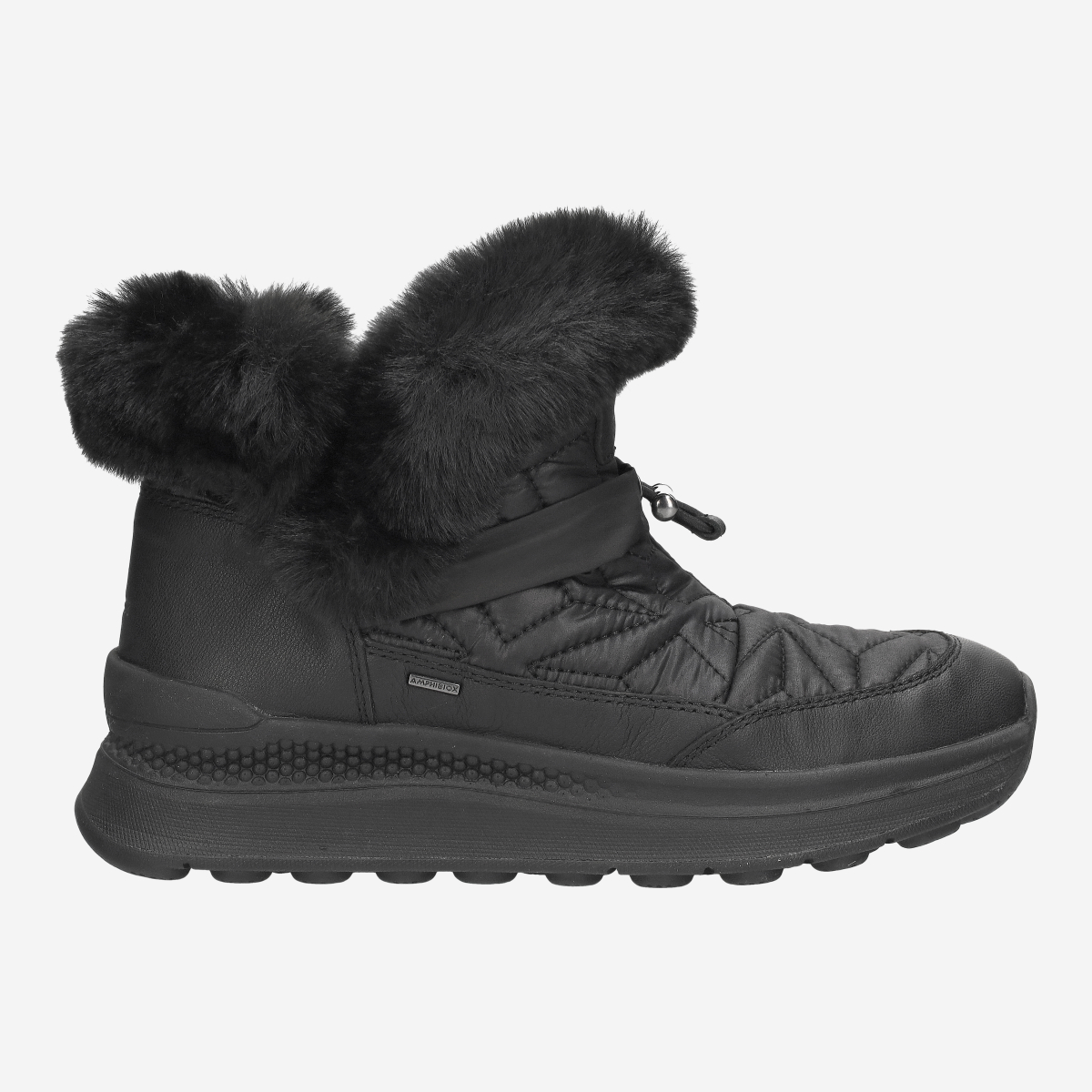 GEOX SPHERICA, Stiefeletten, Warmfutter in Schwarz für Damen, Größe 36