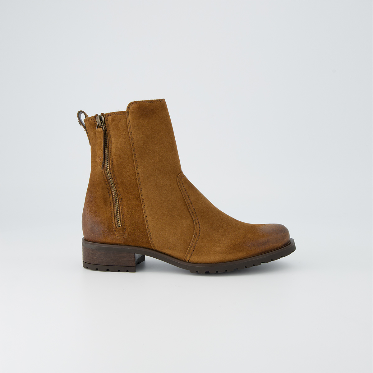 Paul Green 8281-028, Stiefeletten, Warmfutter in Braun für Damen, Größe 35,5