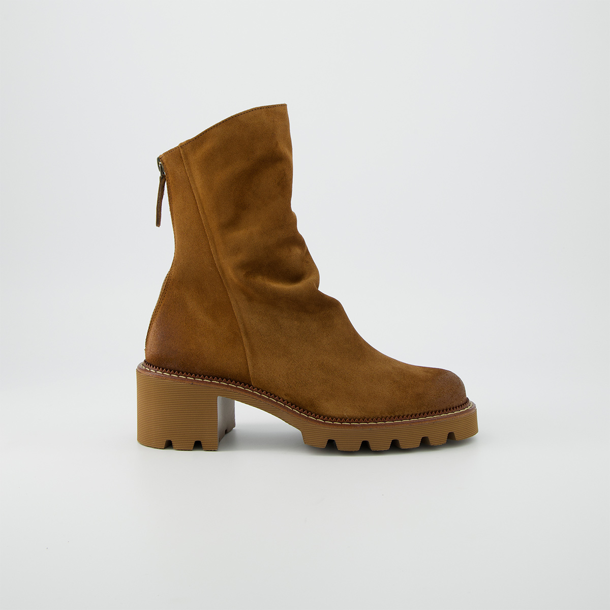Paul Green 8291-030, Stiefeletten, Warmfutter in Braun für Damen, Größe 42