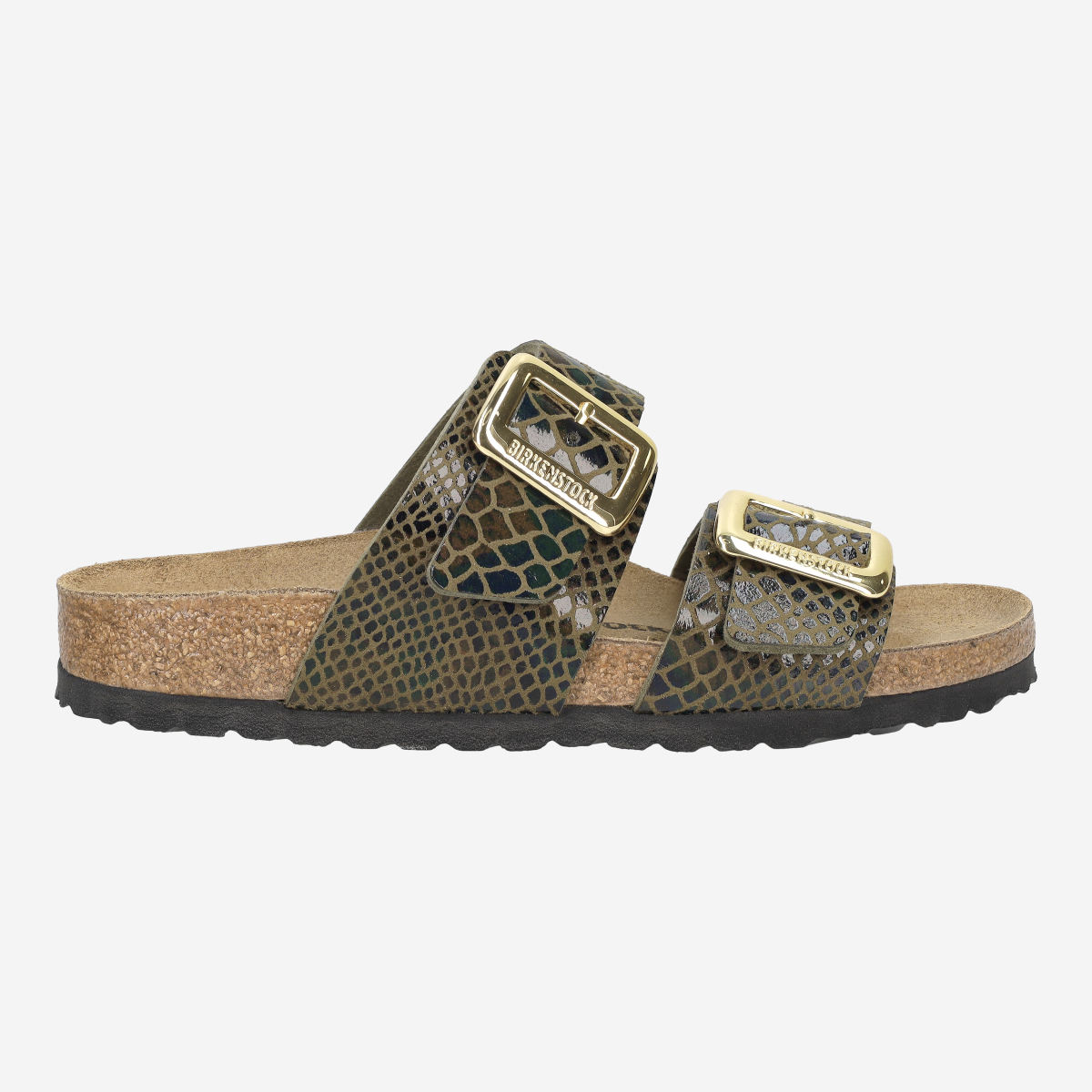 Birkenstock 1030888 SYDNEY CUSHION BUCKLE, Sandaletten in Braun für Damen, Größe 36