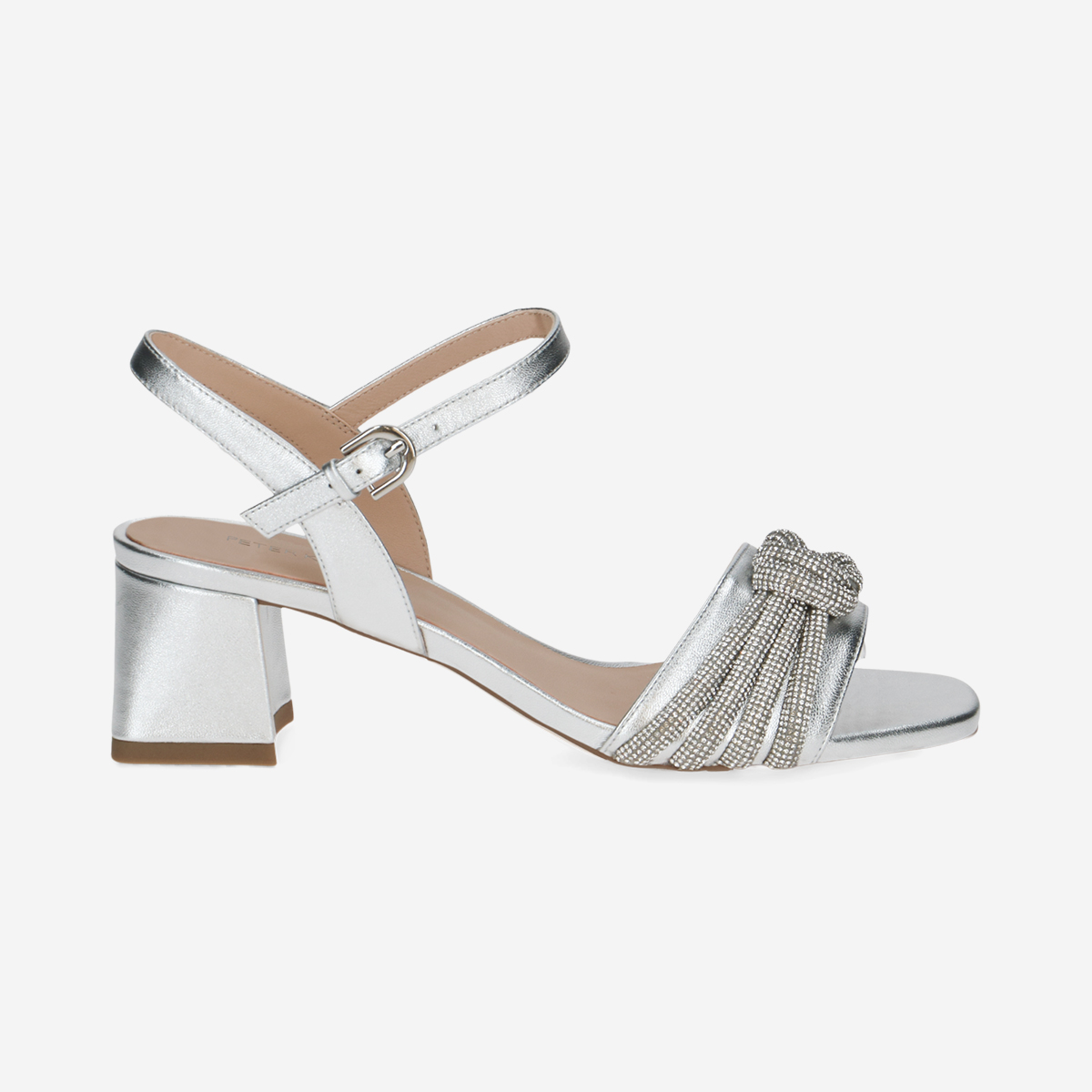 Peter Kaiser 78242 941, Sandaletten in Silber für Damen, Größe 39