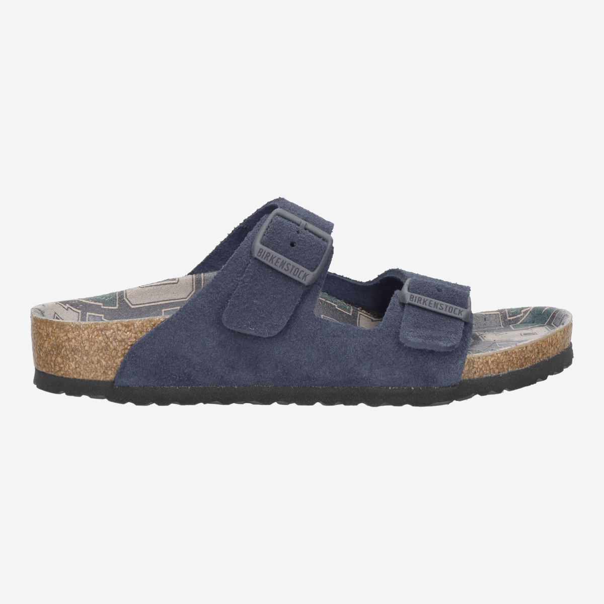 Birkenstock 1030854 ARIZONA KIDS BS, Hausschuhe in Blau für Kinder, Größe 32