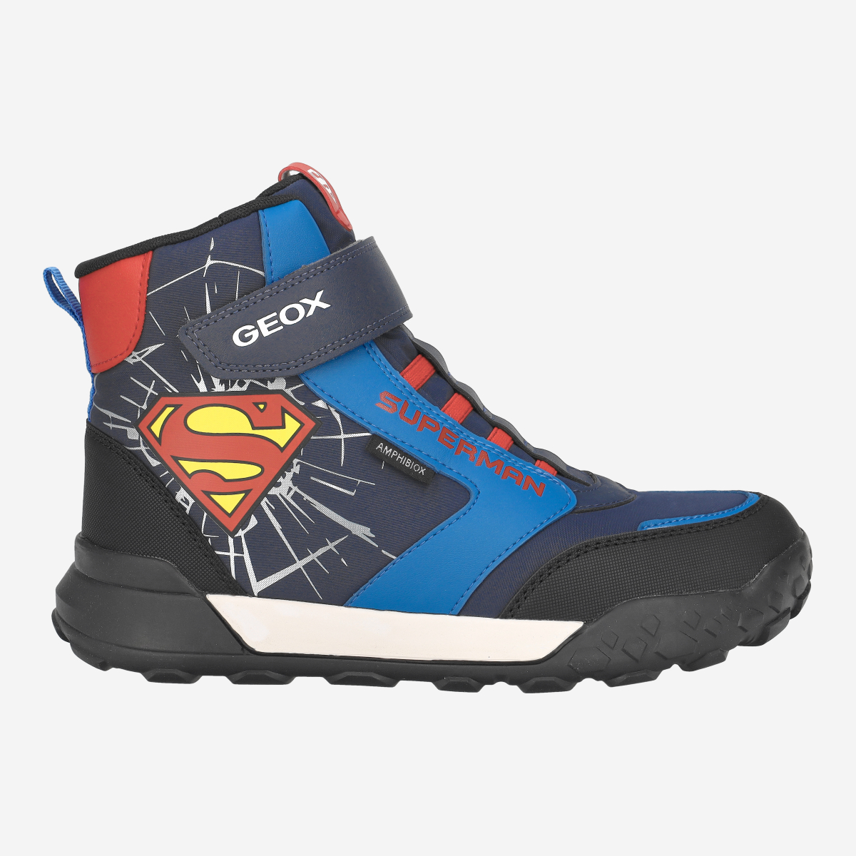 GEOX TREKKYUP, Warmfutter in Blau, kombiniert für Kinder, Größe 37