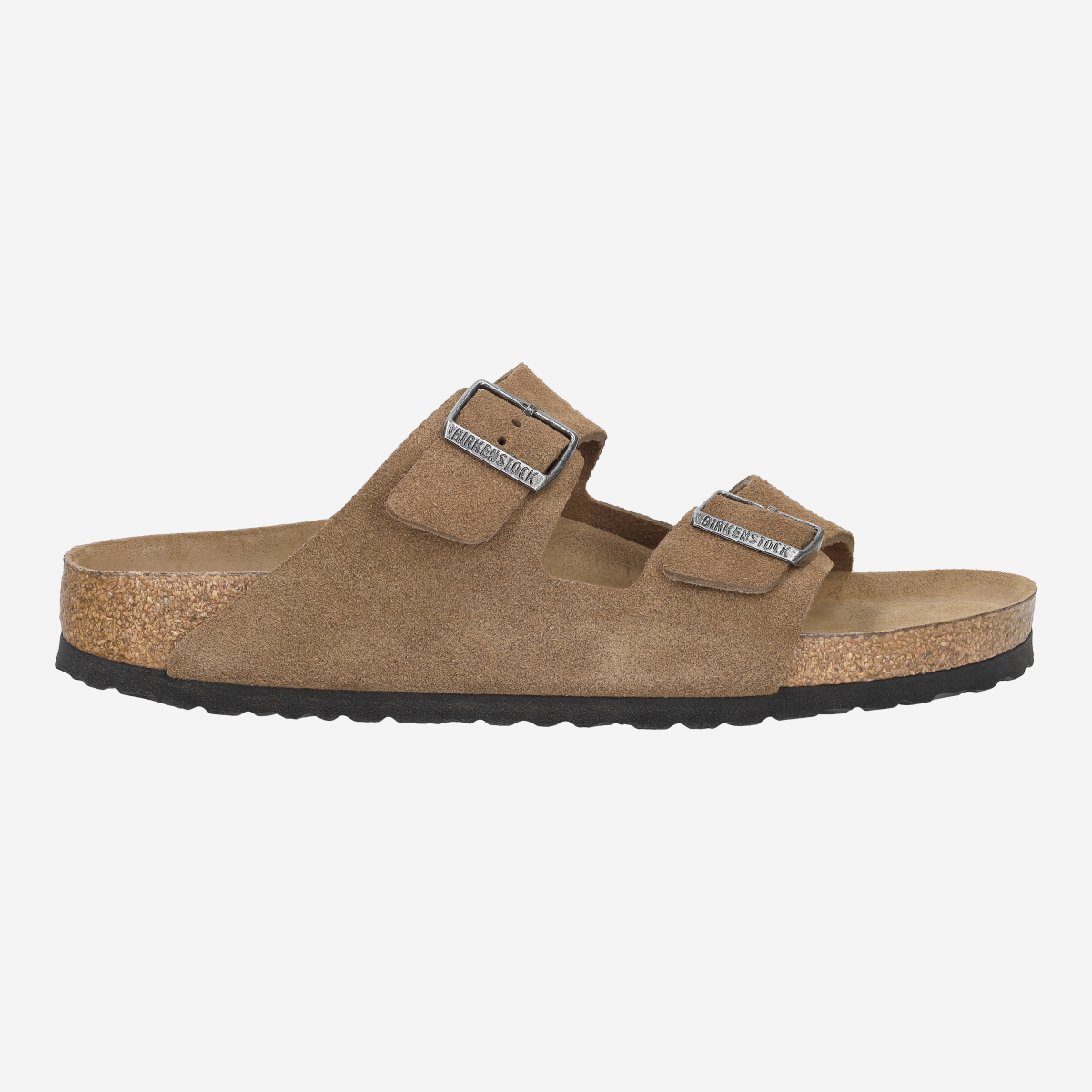 Birkenstock ARIZONA SOFTFOOTBED, Hausschuhe in Braun für Herren, Größe 41
