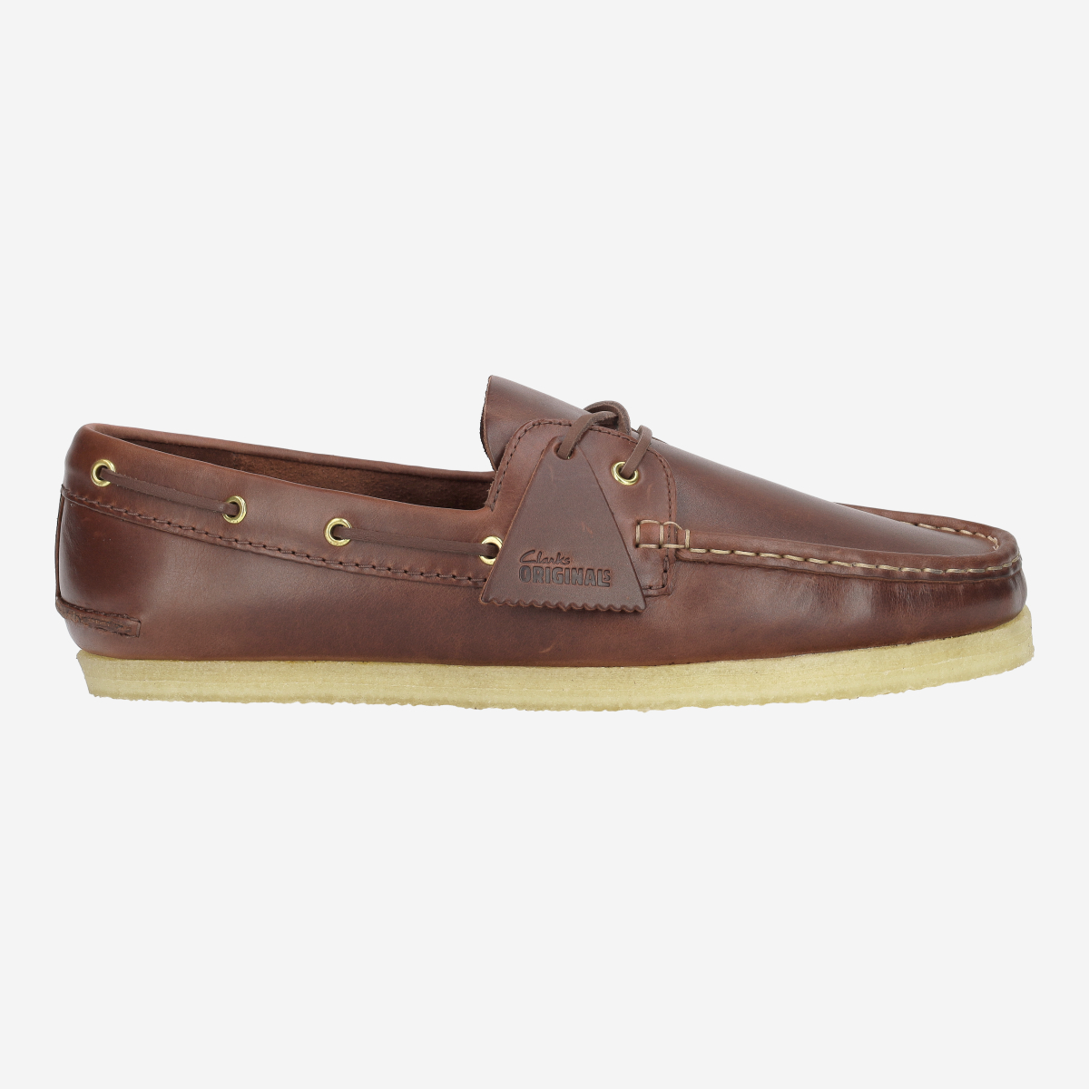 Clarks Godney Boat 26186503 7, Schnürschuhe in Braun für Herren, Größe 40
