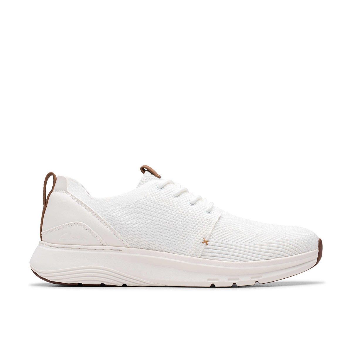 Clarks Motion Trek MX 26181985 7, Sneaker in Weiß für Herren, Größe 44,5