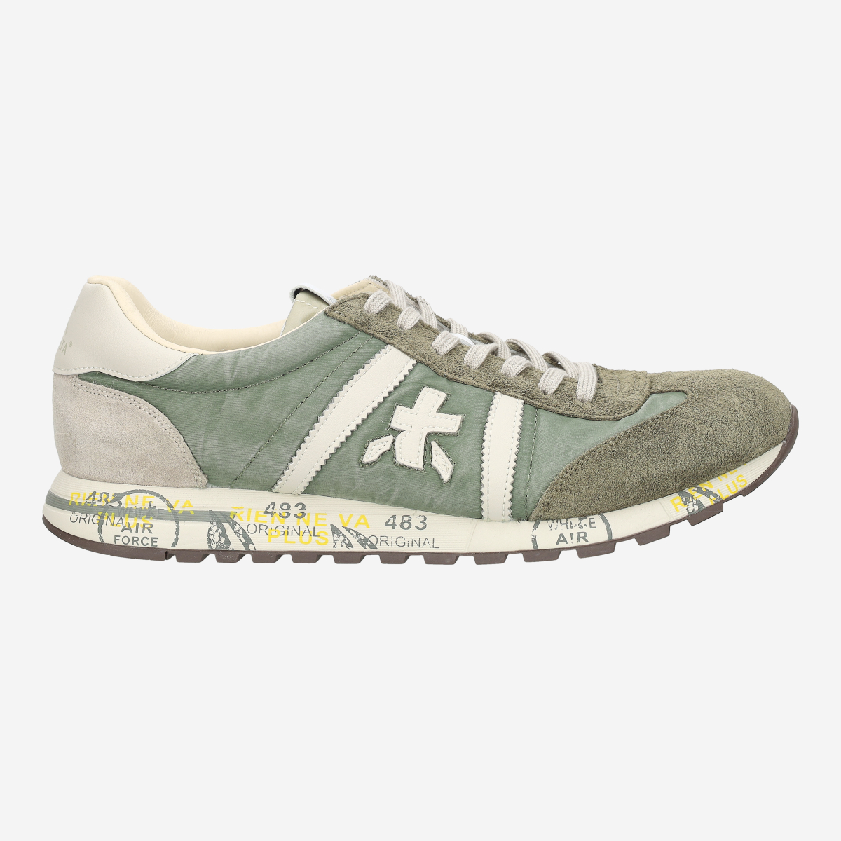 Premiata LUCY 7256, Sneaker in Grün für Herren, Größe 47