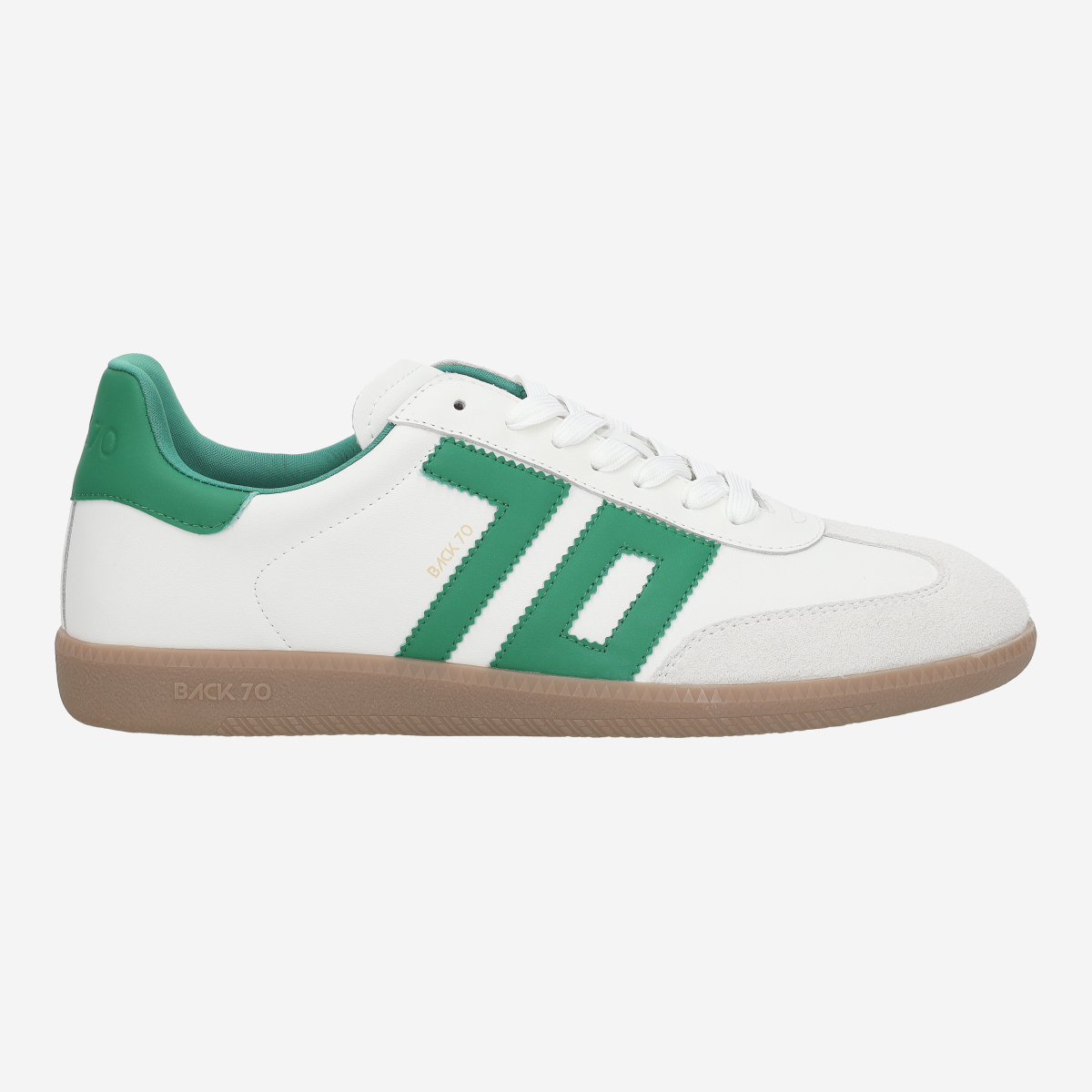 BACK 70 108006-000140 CLOUD 2505, Sneaker in Grün kombiniert für Herren, Größe 40