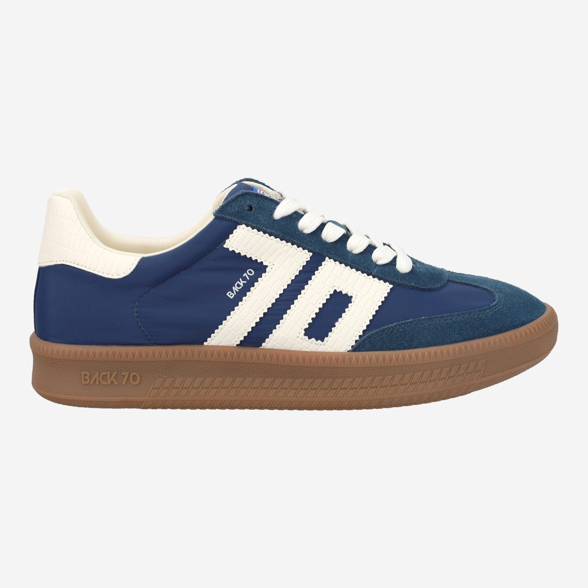 BACK 70 108028-000009 DOUBLE V26, Sneaker in Blau für Herren, Größe 46