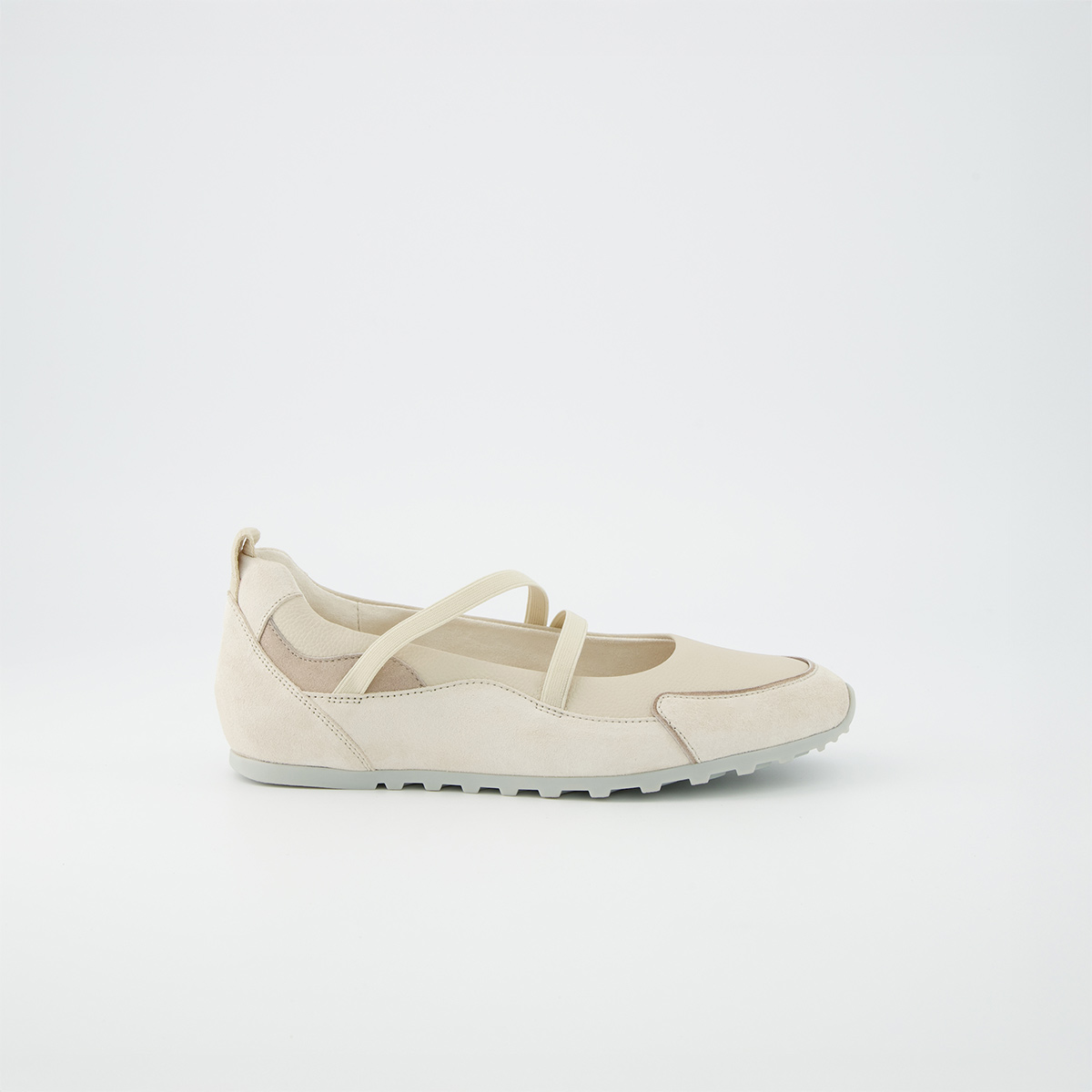 Paul Green 1191-019, Ballerina in Beige für Damen, Größe 43