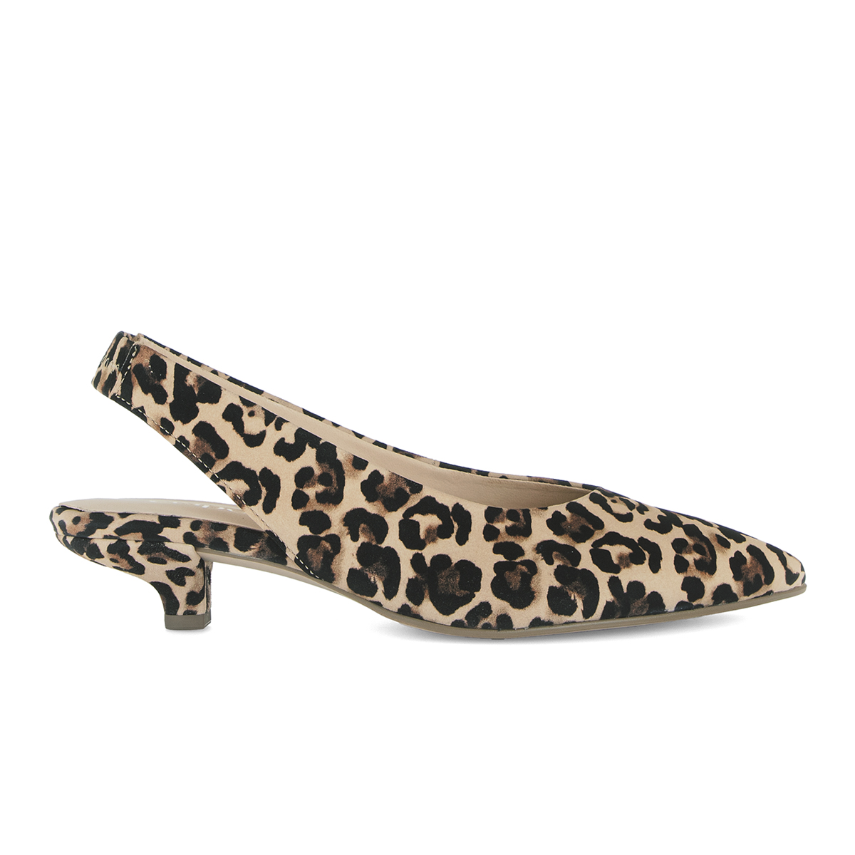 Gabor 1.530.32_8, Peeptoes & Slingpumps in Braun kombiniert für Damen, Größe 40,5