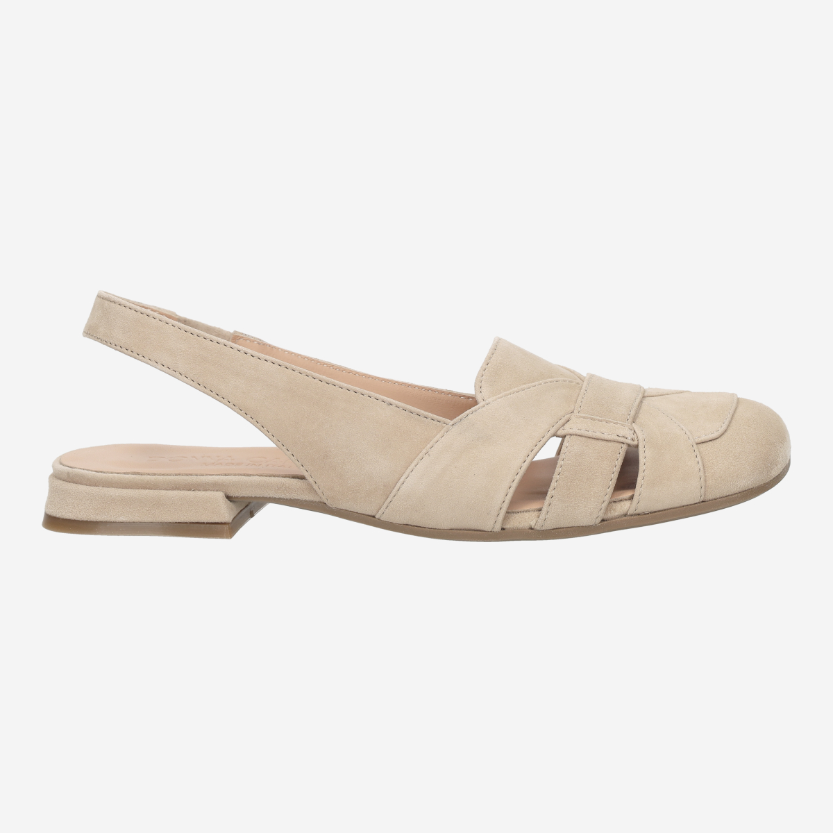 Donna Carolina ELSA NELLY 57.294.129-004, Peeptoes & Slingpumps in Beige für Damen, Größe 36