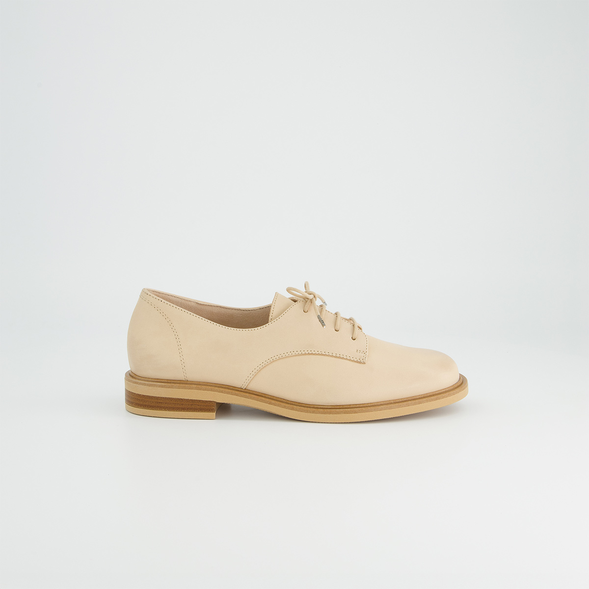 Paul Green 1073-049, Schnürschuhe in Beige für Damen, Größe 41