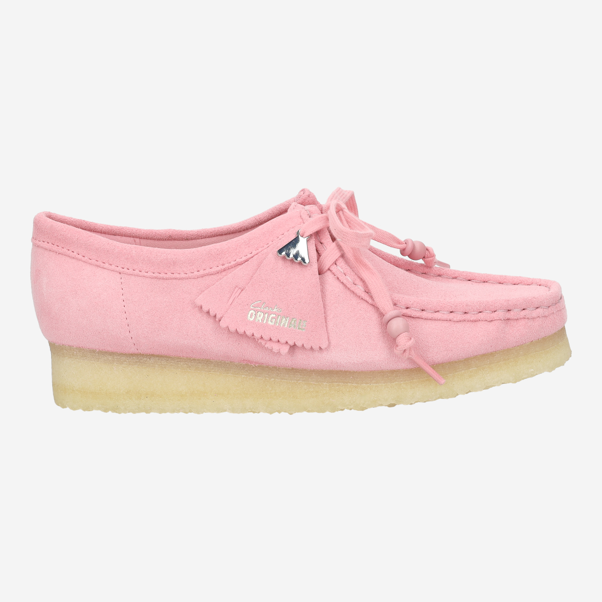 Clarks Wallabee. 26183809 4, Schnürschuhe in Rose für Damen, Größe 41