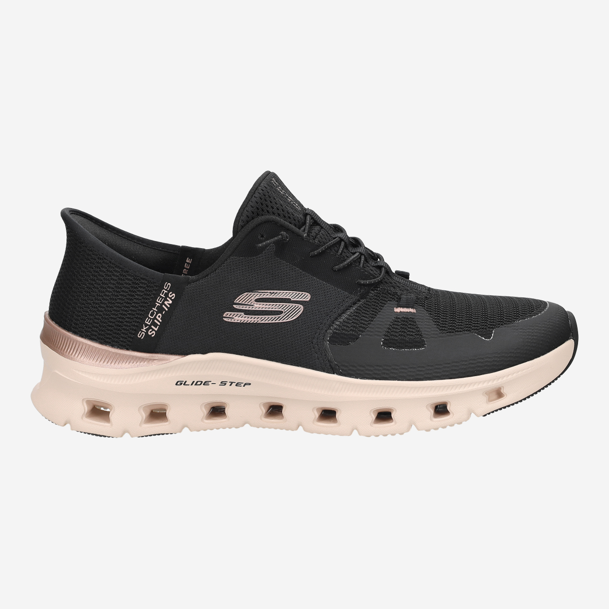Skechers 150438 BKRG GLIDE STEP PRO, Sneaker in Schwarz für Damen, Größe 38