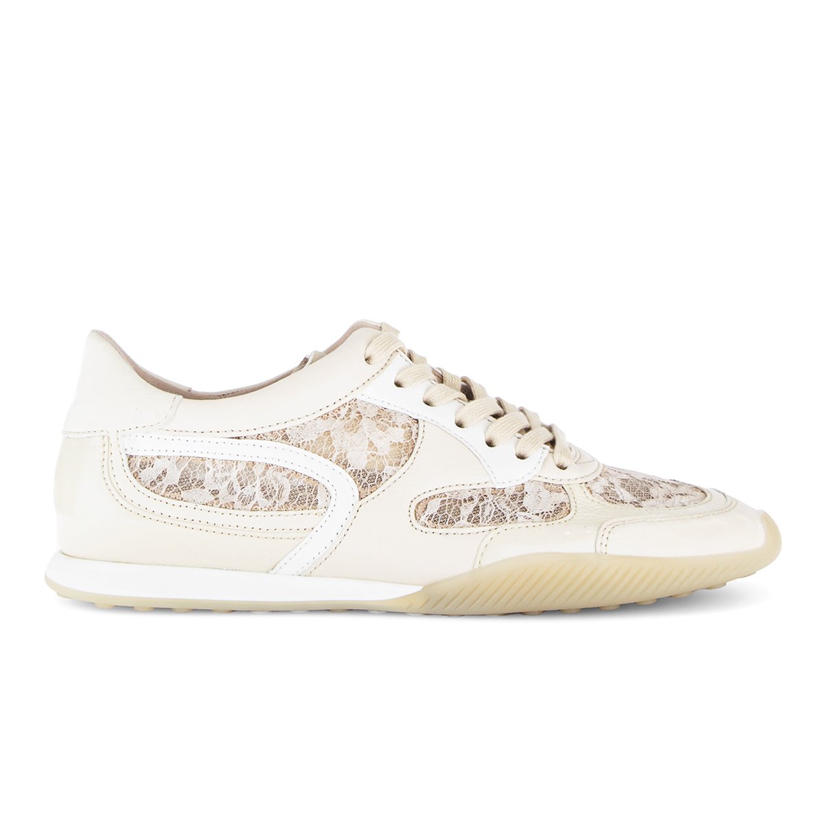 Gabor 3.181.13_8, Sneaker in Weiß,kombiniert für Damen, Größe 41