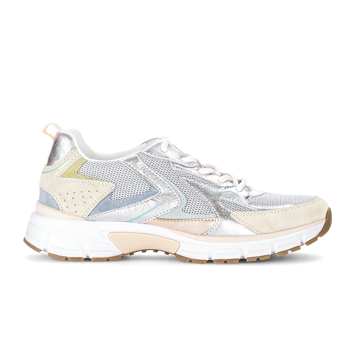 Gabor 6.536.64_8, Sneaker in Weiß,kombiniert für Damen, Größe 38