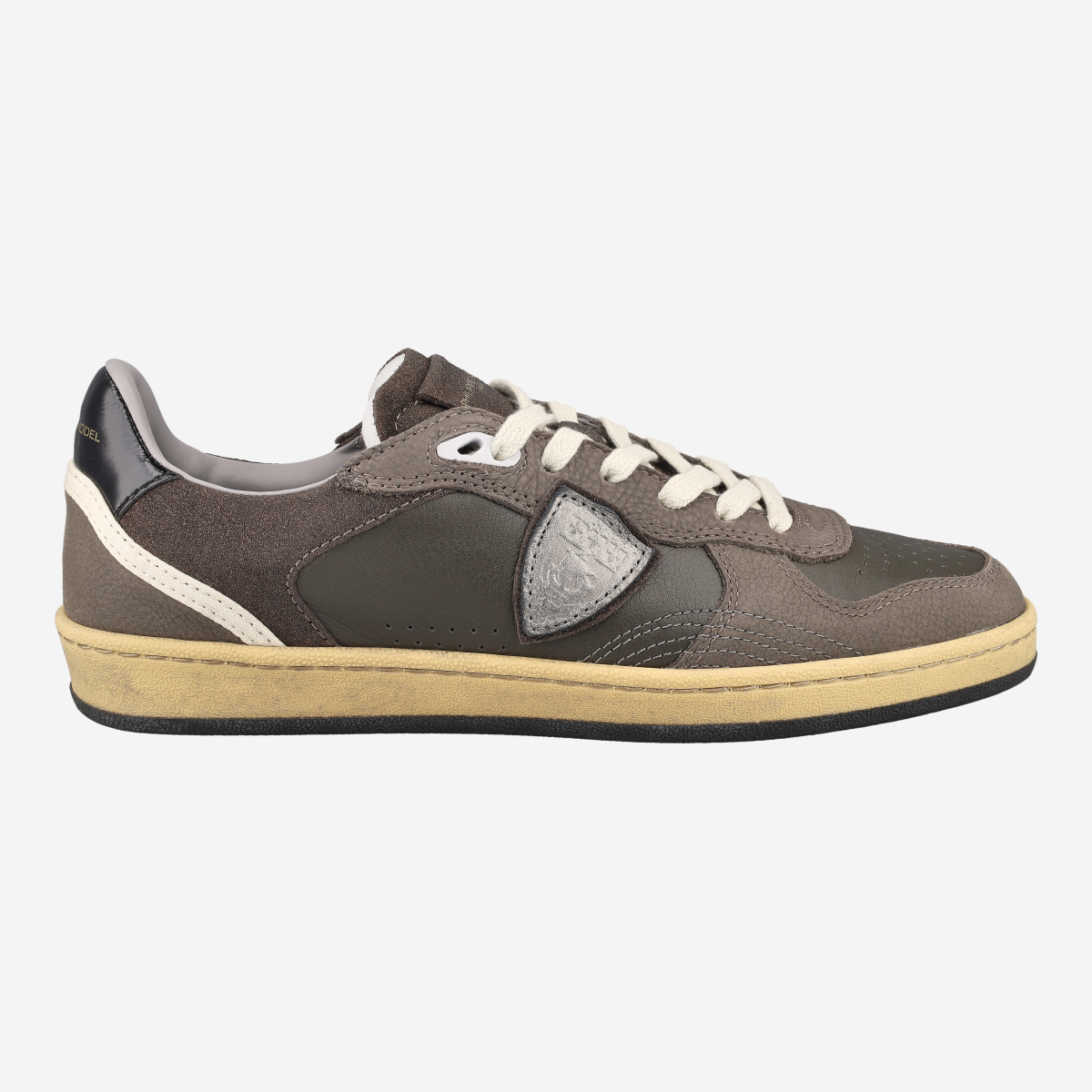 Philippe Model PGAL LOW, Sneaker in Braun / Metallic für Damen, Größe 39