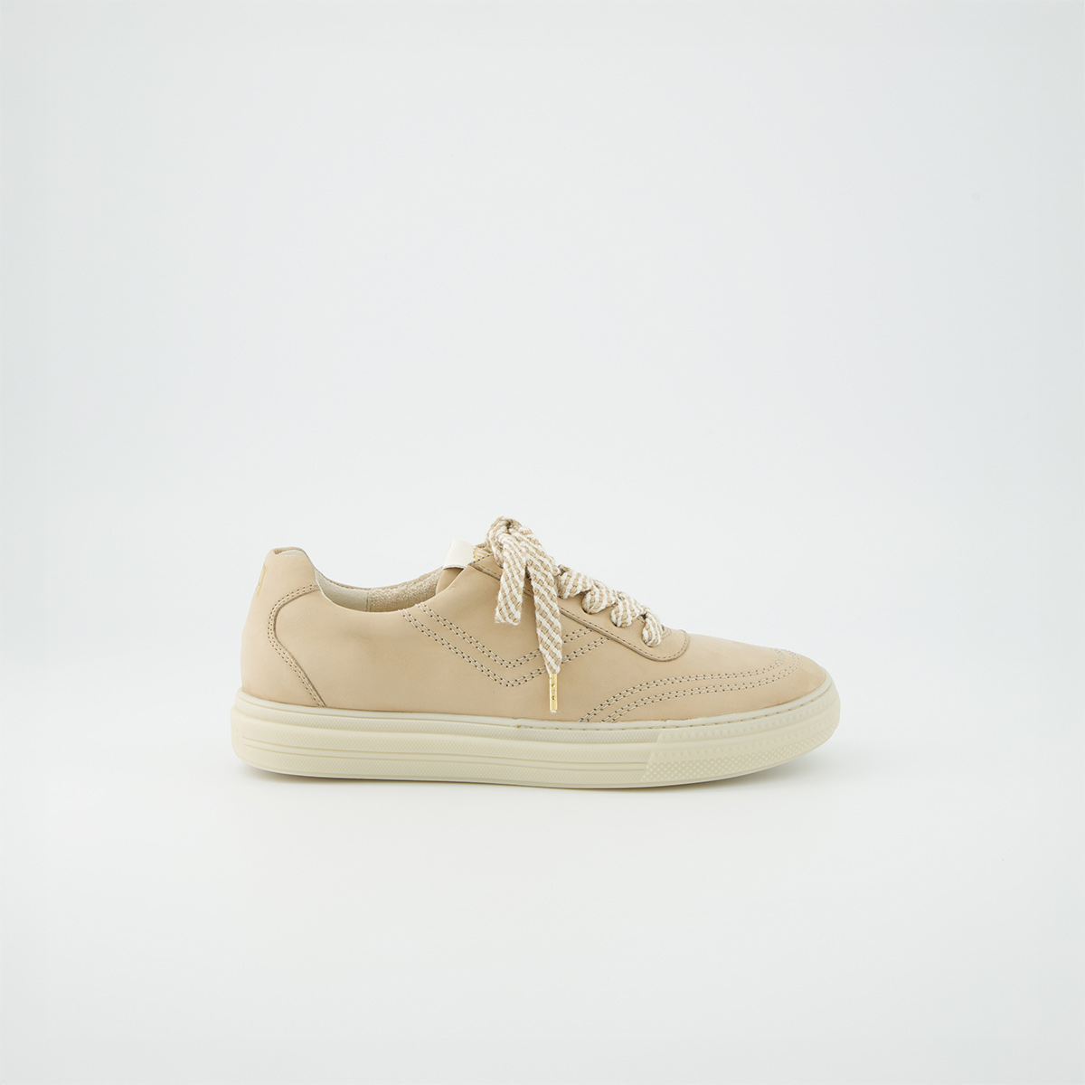Paul Green 5525-009, Sneaker in Beige für Damen, Größe 38,5