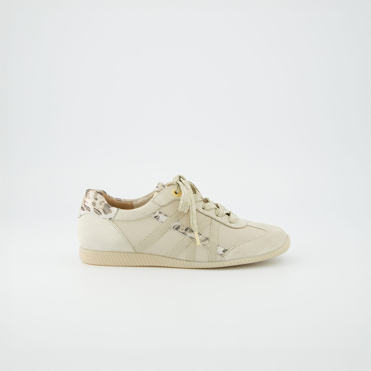 Paul Green 5540-029, Sneaker in Beige für Damen, Größe 36