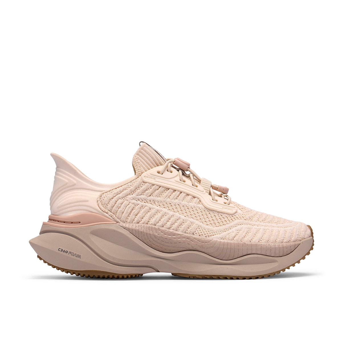 Clarks Pace Rise 26187828 4, Sneaker in Beige für Damen, Größe 37,5