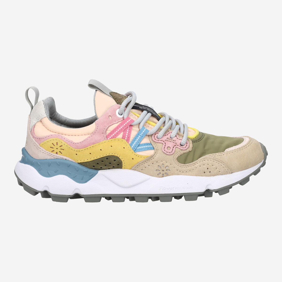 Flower Mountain 1M71-001-2017817-01 YAMANO 3, Sneaker in Bunt für Damen, Größe 40