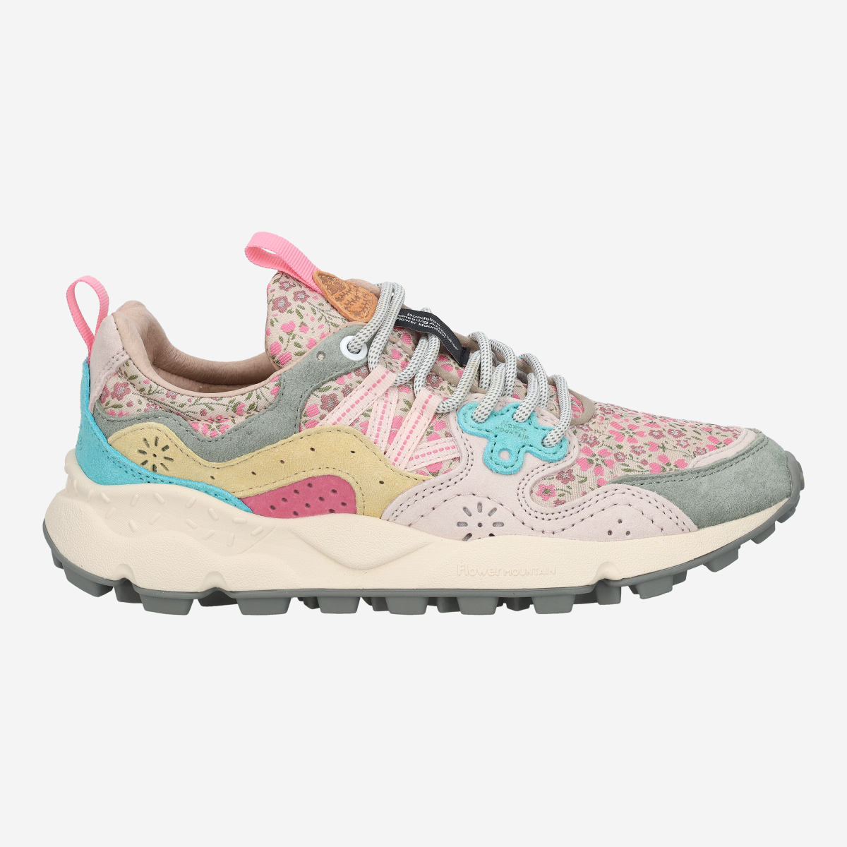 Flower Mountain 2F04-001-2017817-67 YAMANO 3, Sneaker in Bunt für Damen, Größe 38