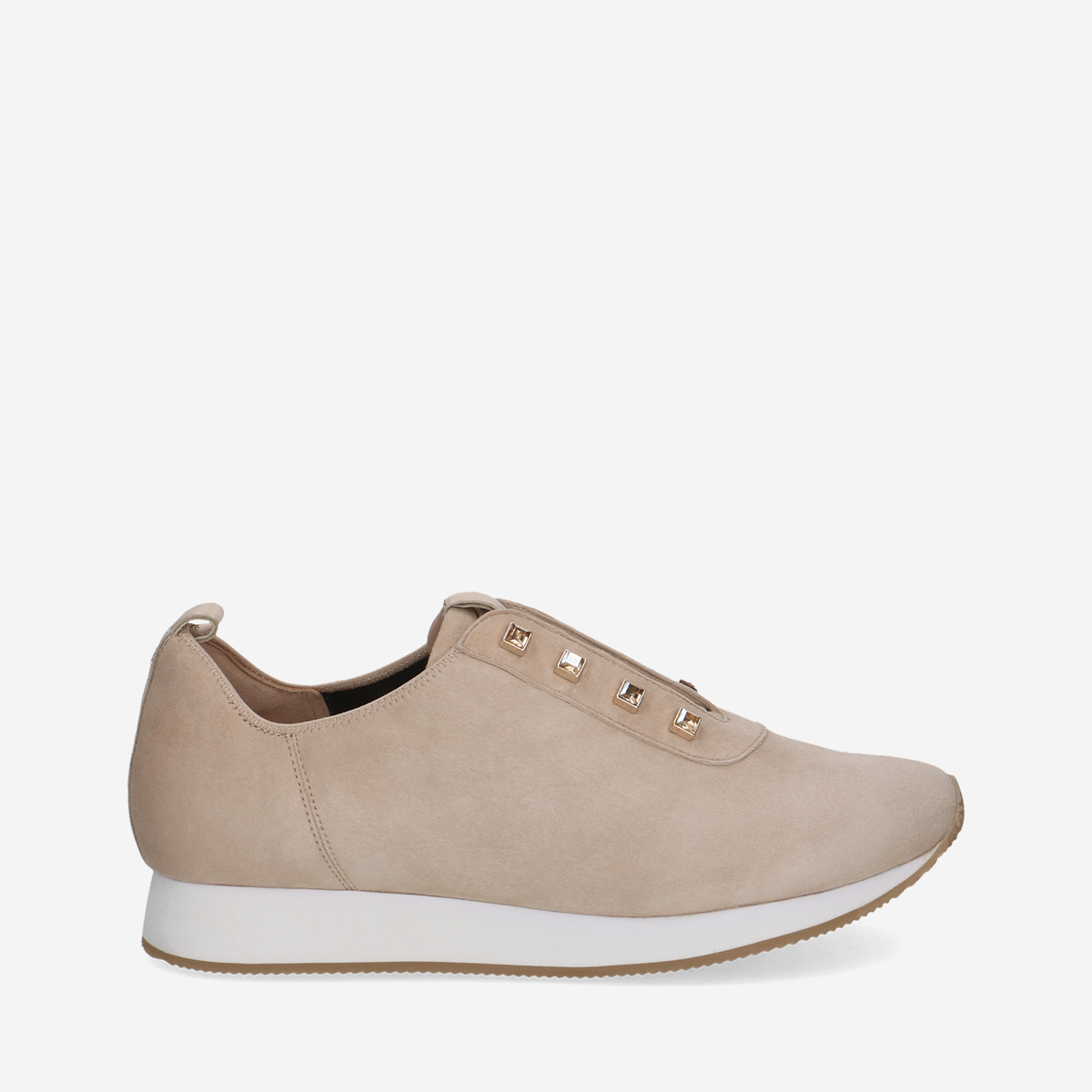 Peter Kaiser 73768 396, Sneaker in Beige für Damen, Größe 40,5
