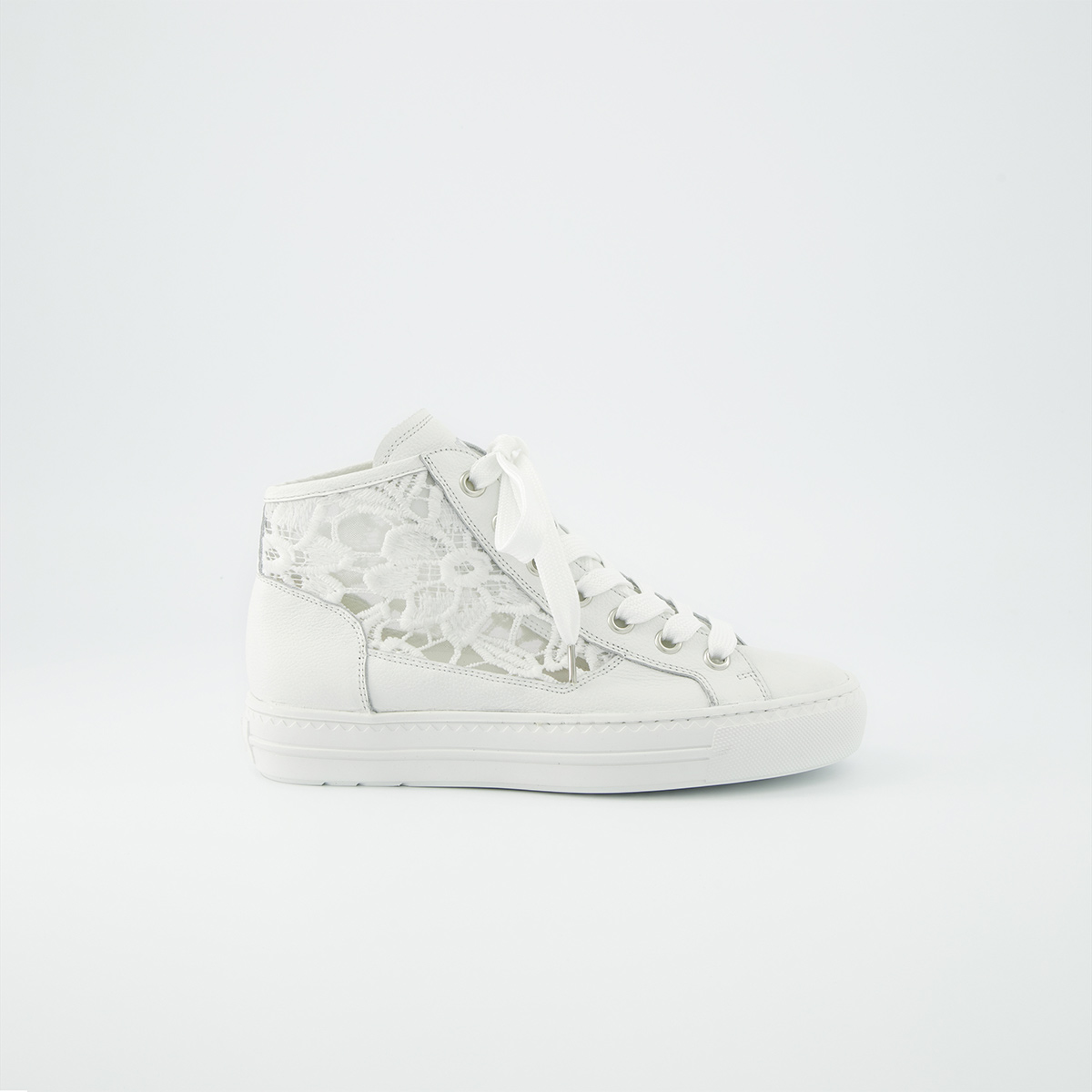 Paul Green 5548-009, Sneaker in Weiß für Damen, Größe 39