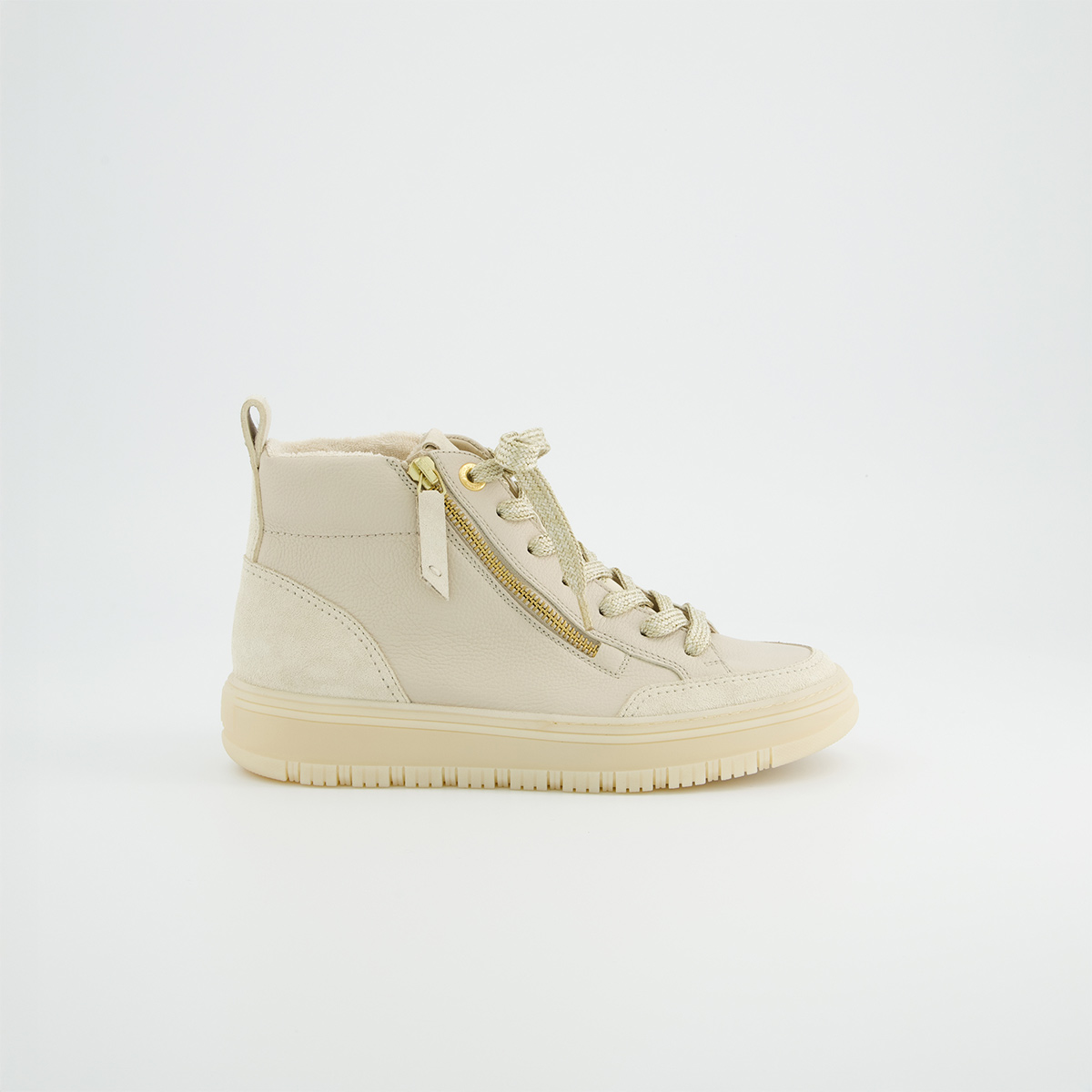 Paul Green 5289-139, Sneaker in Beige für Damen, Größe 42