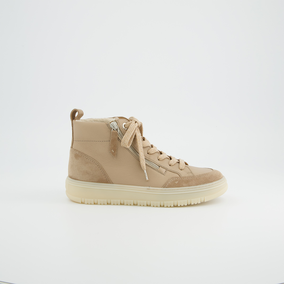 Paul Green 5289-109, Sneaker in Beige für Damen, Größe 40,5