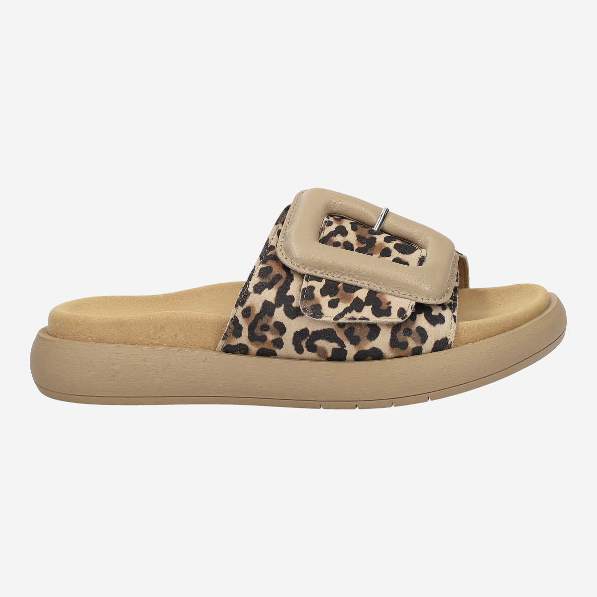 Gabor 3.751.32_8, Sandaletten in Braun (Leo) für Damen, Größe 38