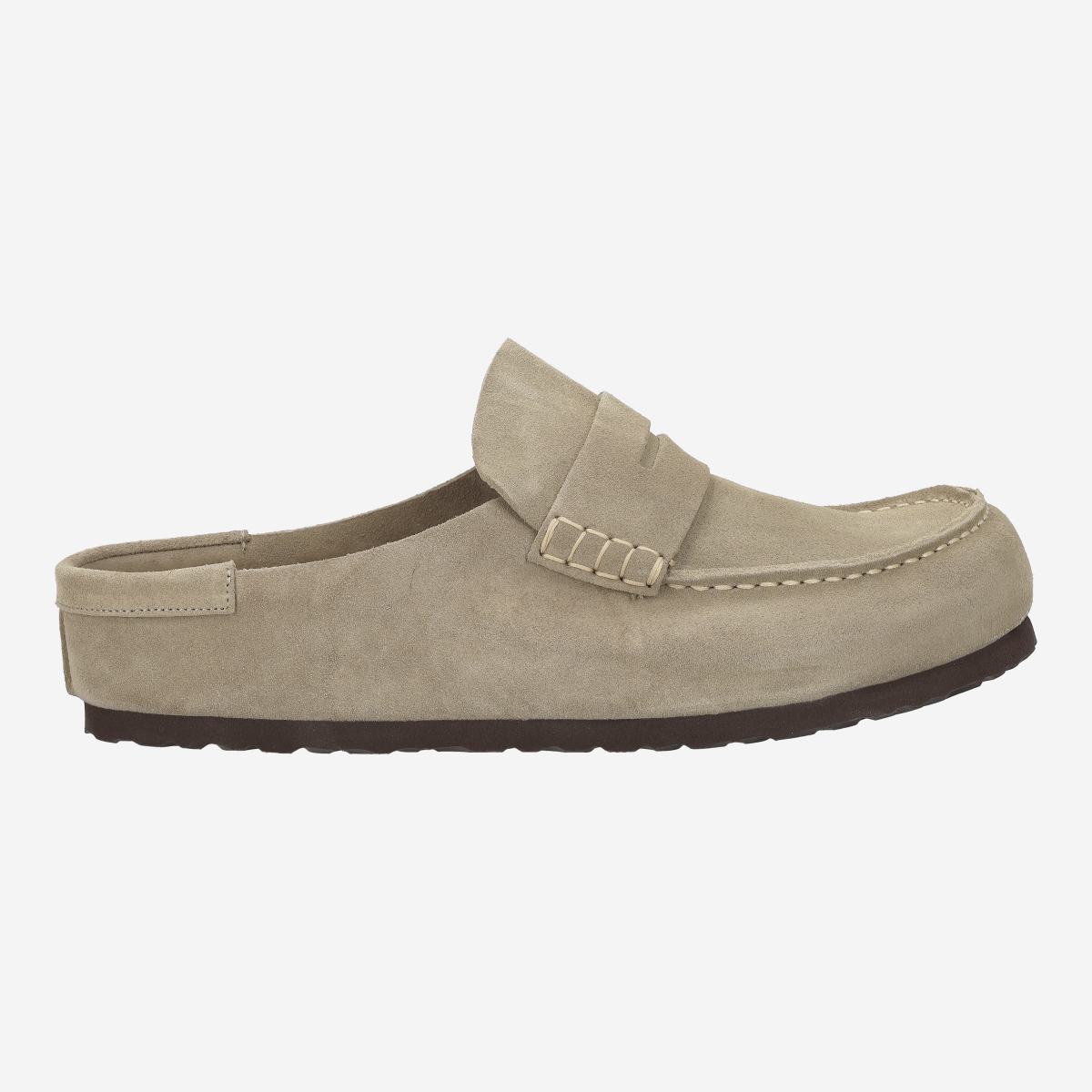 Birkenstock 1029675 NAPLES WRAPPED SUEDE, Sandaletten in Beige für Damen, Größe 44
