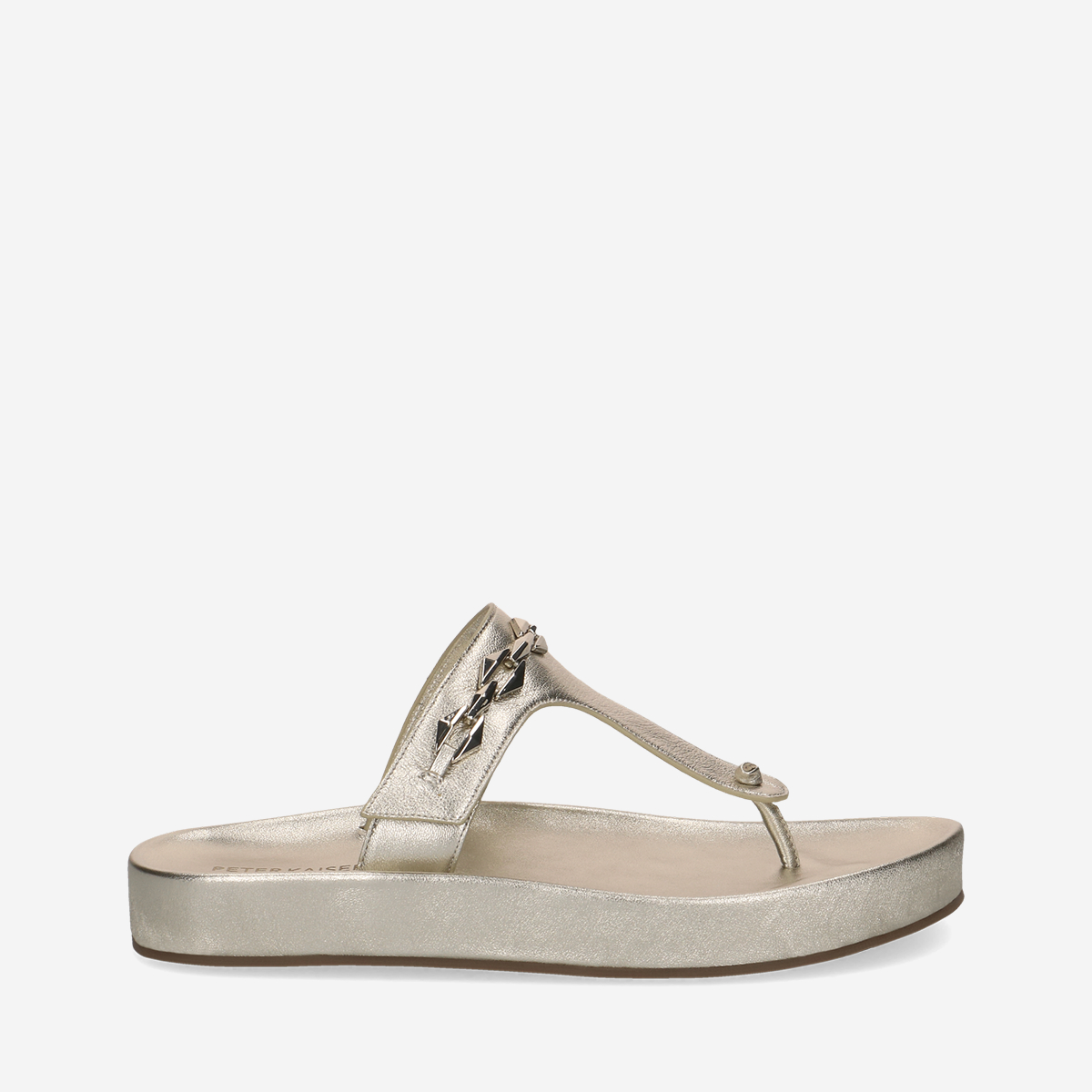 Peter Kaiser 77105 947, Sandaletten in Gold für Damen, Größe 41