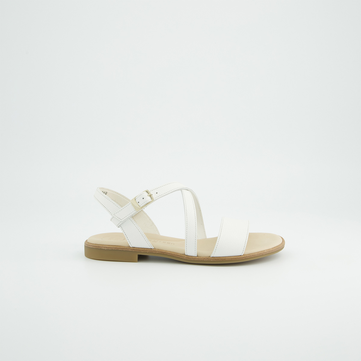 Paul Green 6223-019, Sandaletten in Weiß für Damen, Größe 36