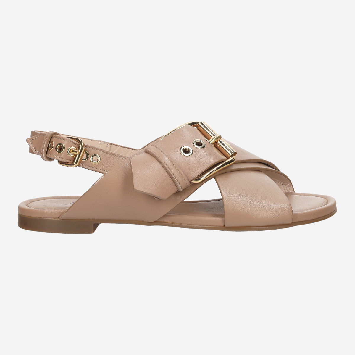 AGL SUMMER CRISS CROSS, Sandaletten in Braun für Damen, Größe 39,5