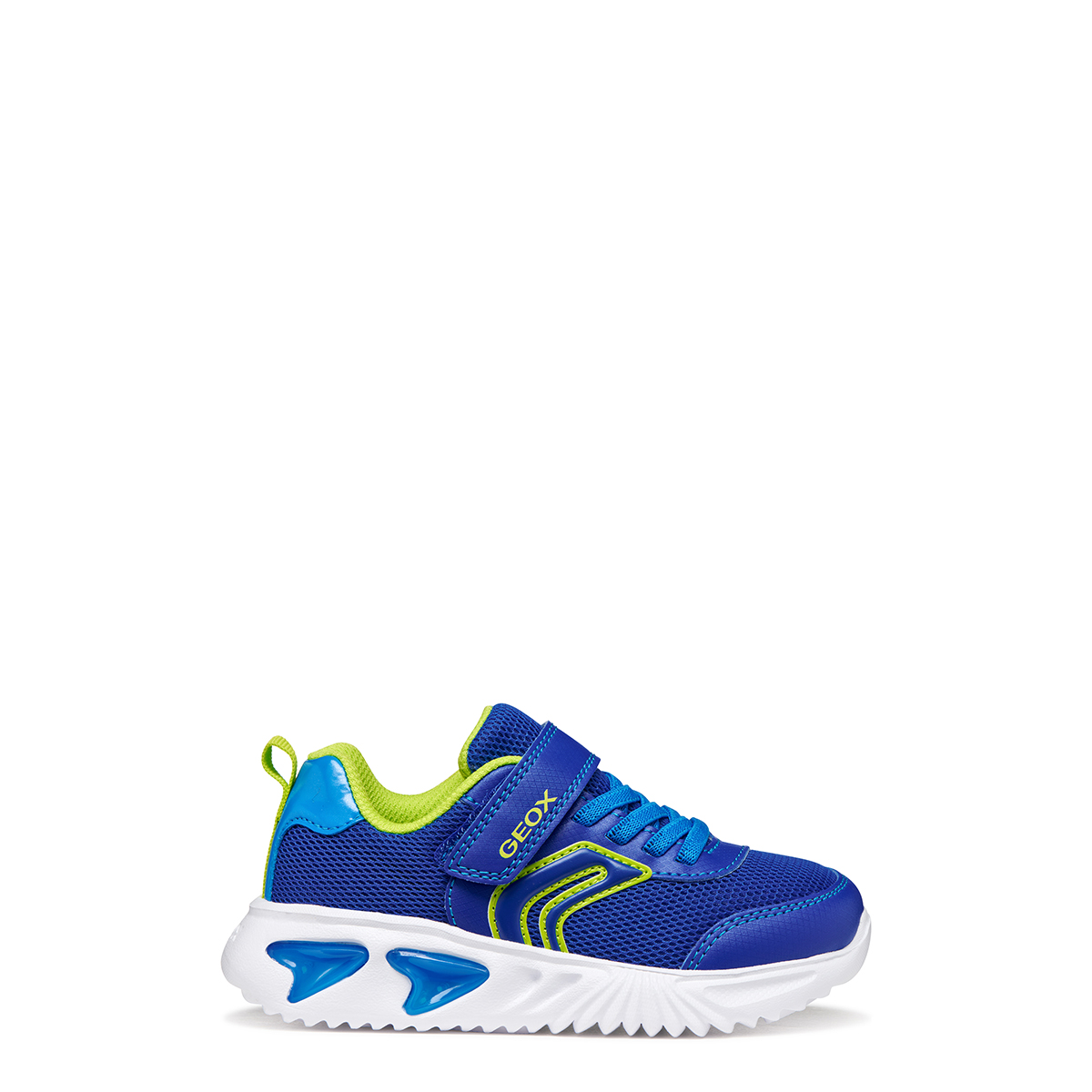 GEOX ASSISTER, Sneaker in Blau, kombiniert für Kinder, Größe 34