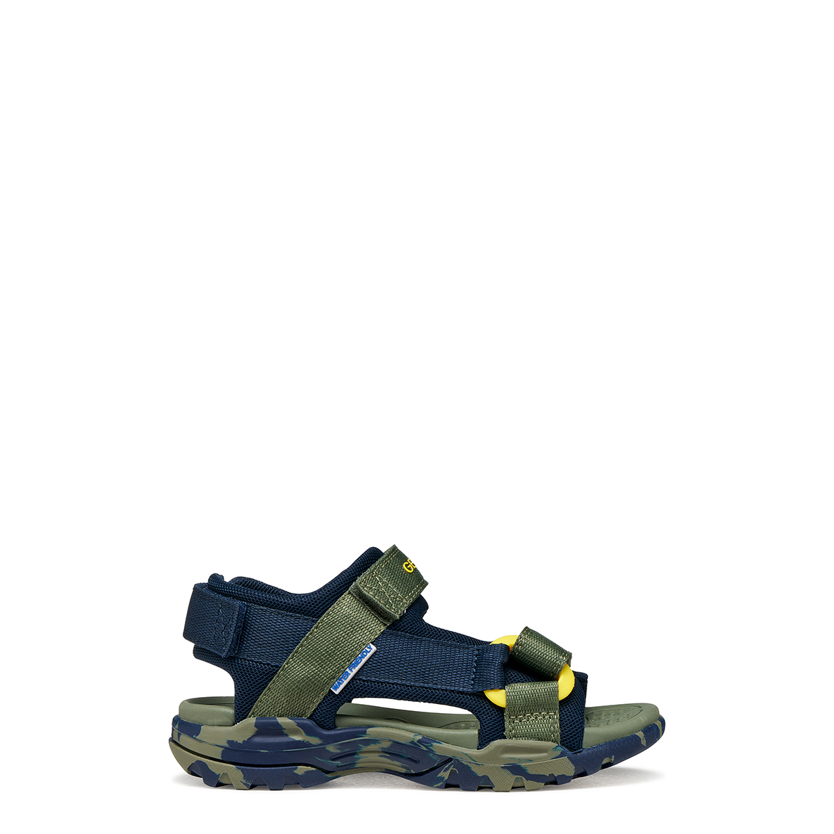 GEOX BOREALIS, Sandalen in Grün kombiniert für Kinder, Größe 34