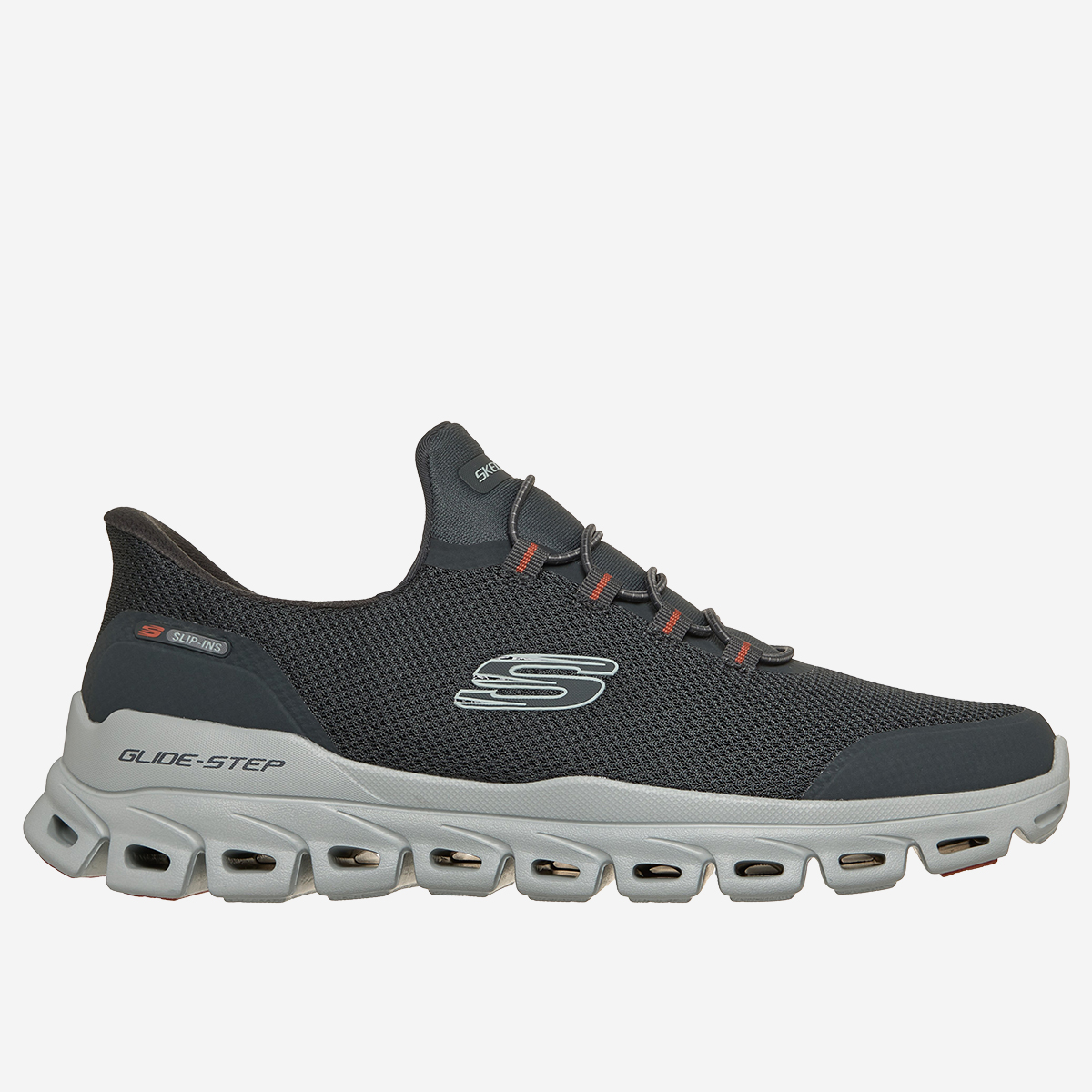 Skechers 233017 CCOR GLIDE STEP, Sneaker in Grau für Herren, Größe 43
