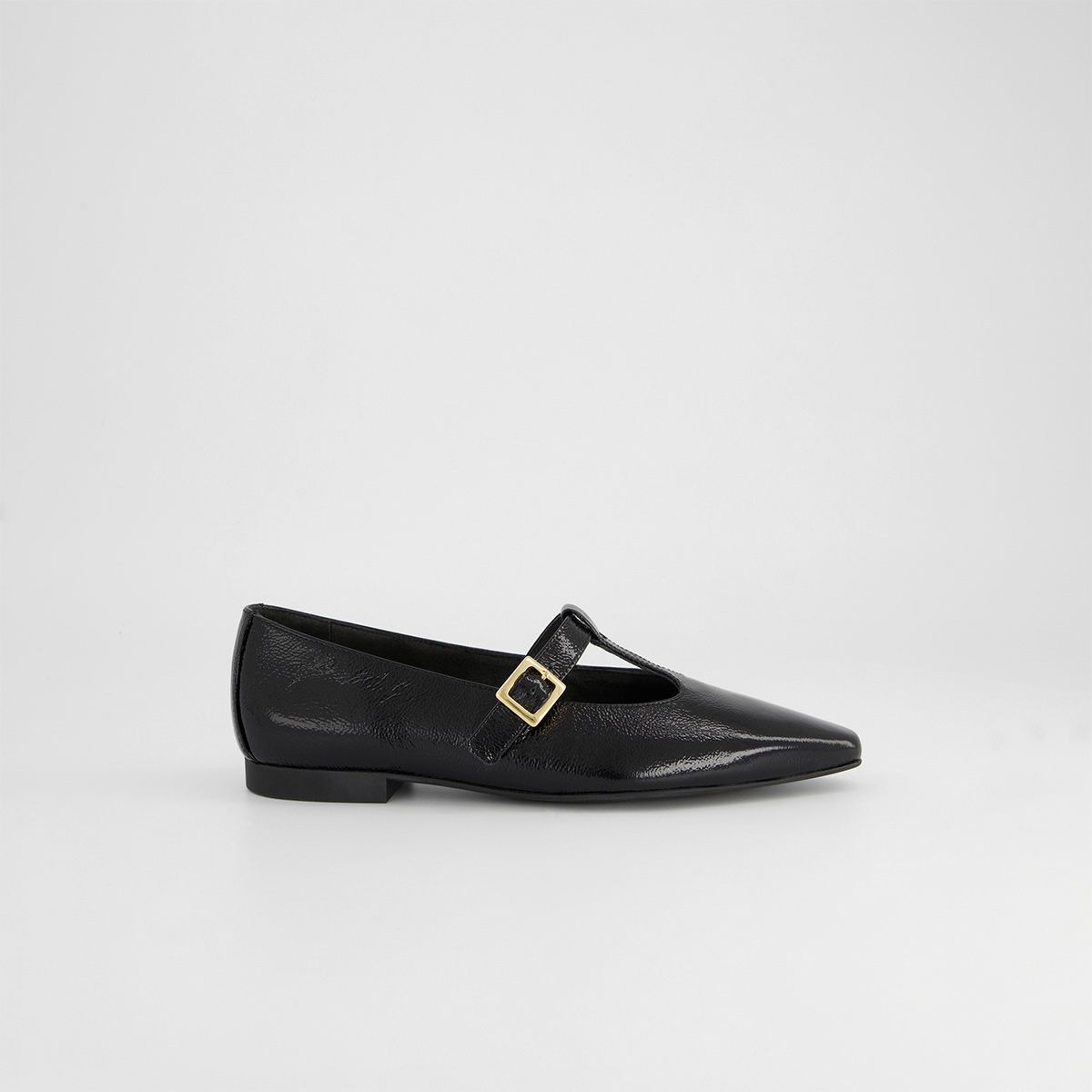 Paul Green 1247-001, Ballerina in Schwarz für Damen, Größe 38