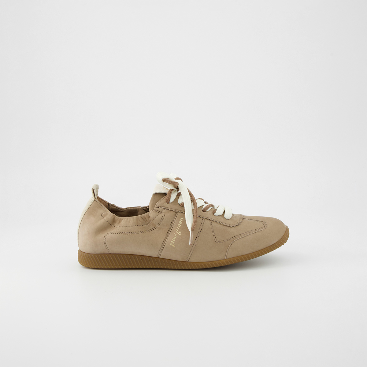 Paul Green 5564-003, Sneaker in Beige für Damen, Größe 43