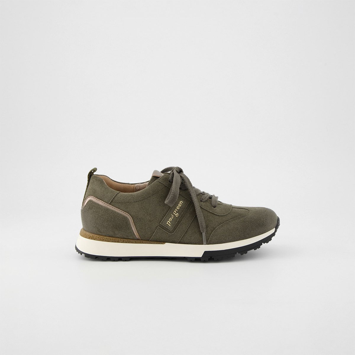 Paul Green 5392-162, Sneaker in Grün für Damen, Größe 40