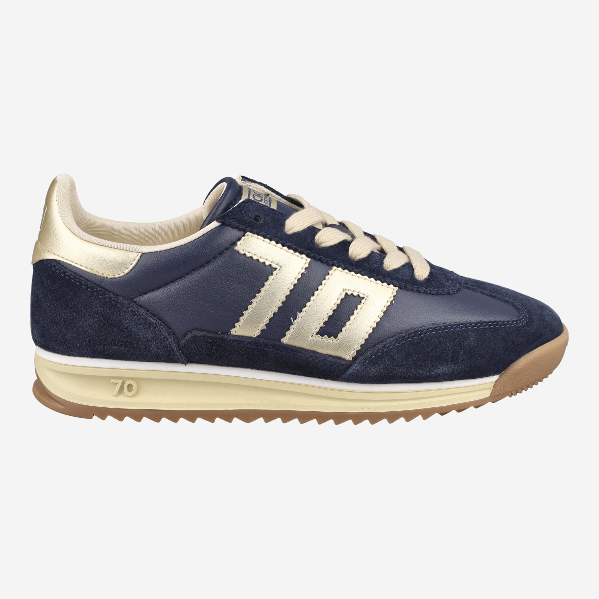BACK 70 108009-000211 JOGGER N03, Sneaker in Blau für Damen, Größe 38